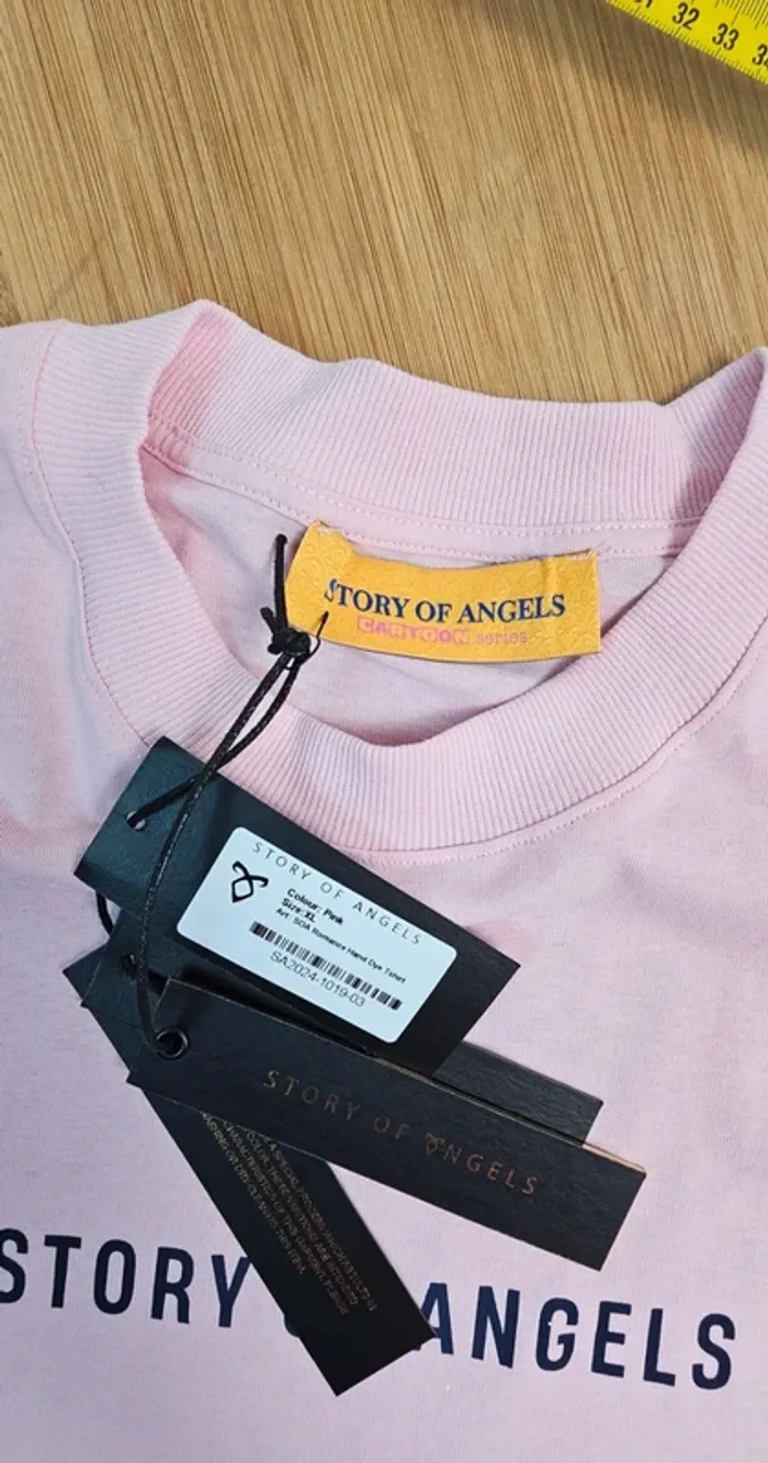 T-shirt rose story of angel T:XL - photo numéro 7