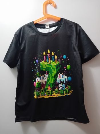 Tee-shirt anniversaire 140 cm