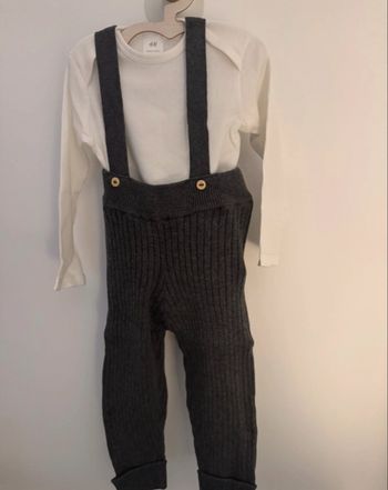 Ensemble deux pièces en coton neuf avec étiquette