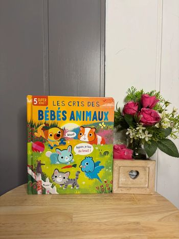 🌺Livre sonore Les cris des bébés animaux🌺