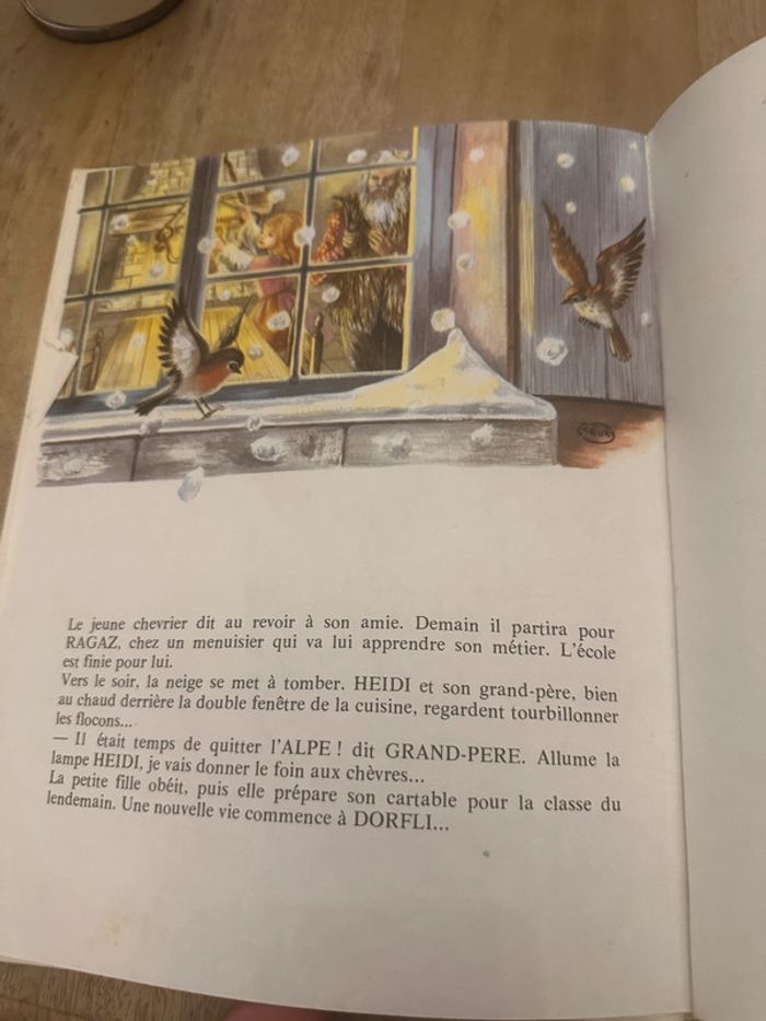 État satisfaisant - Livre ancien vintage Heidi déménage Hemma collection Primevère - photo numéro 8