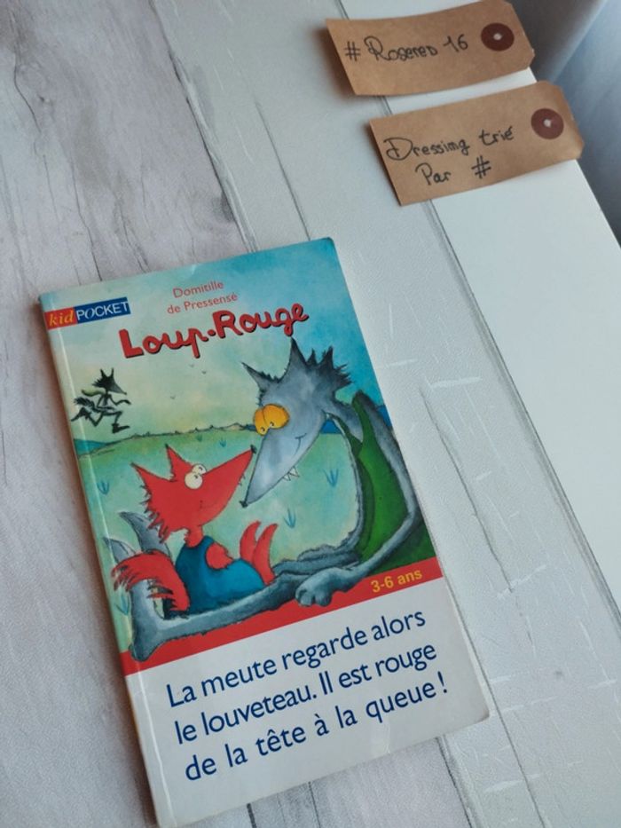 Livre "Loup-rouge"
