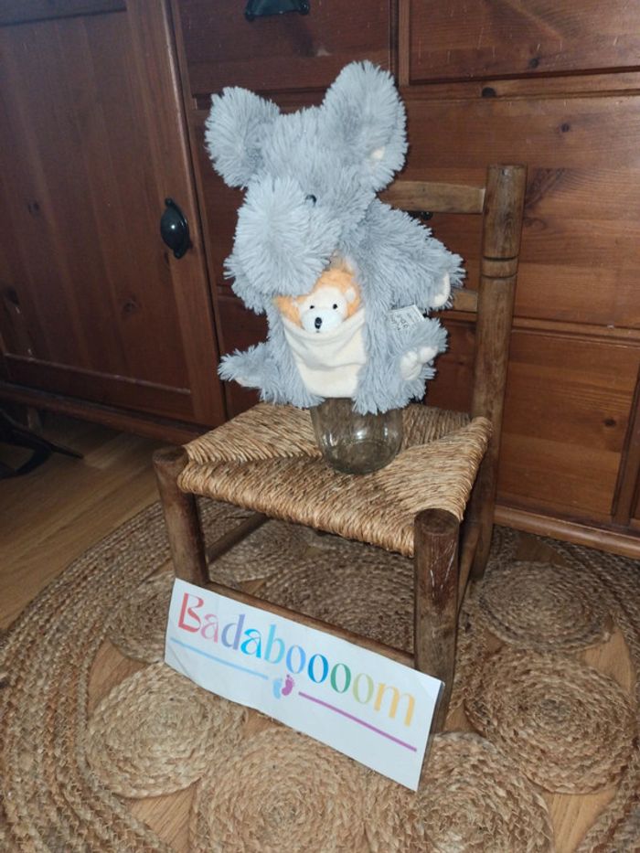 Marionnette éléphant histoire d'Ours tbe