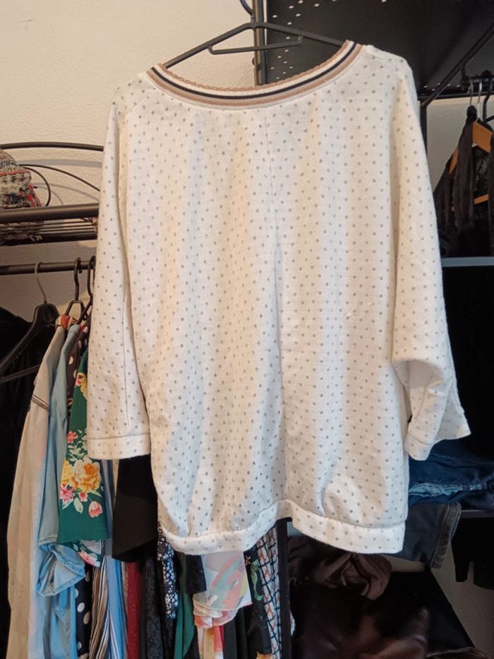 Pull blanc - photo numéro 2