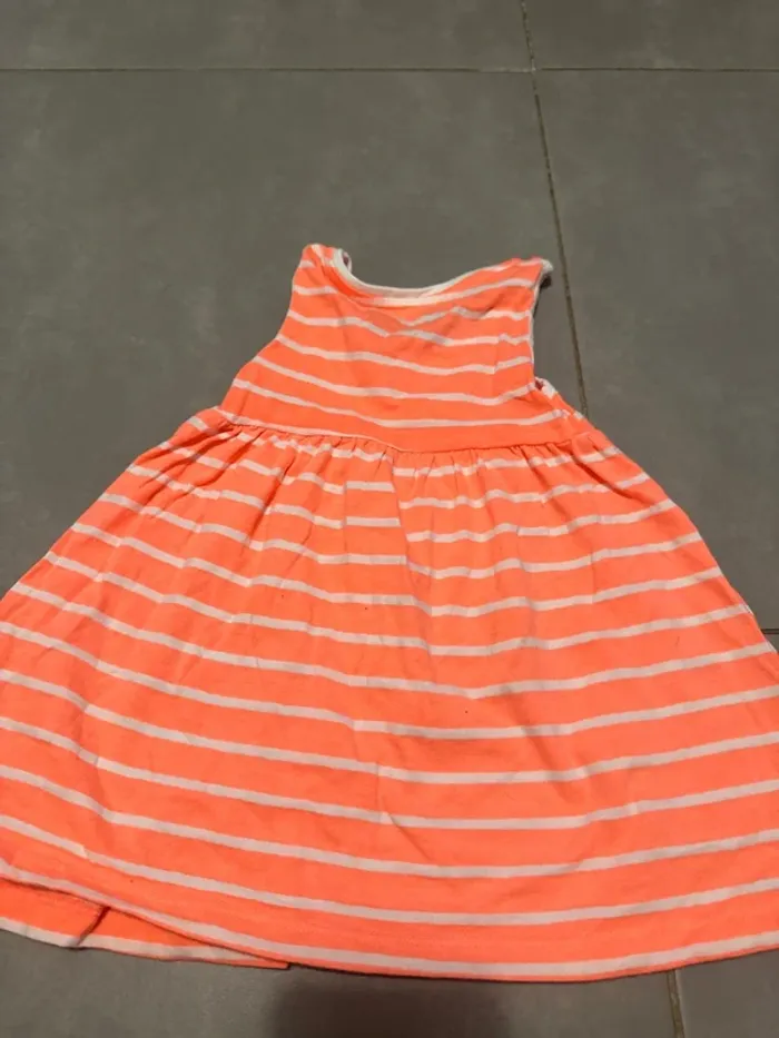 Robe sans manche bébé 9-12mois - photo numéro 3