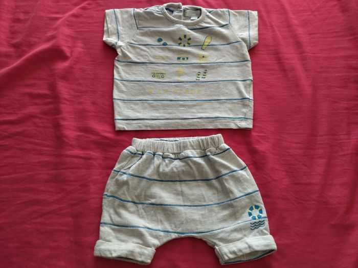 Ensemble Mes petits cailloux taille 6 mois