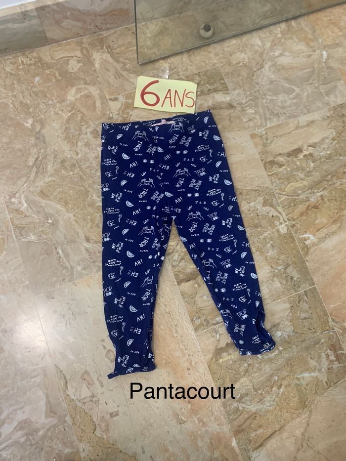 Legging pantacourt 6 ans