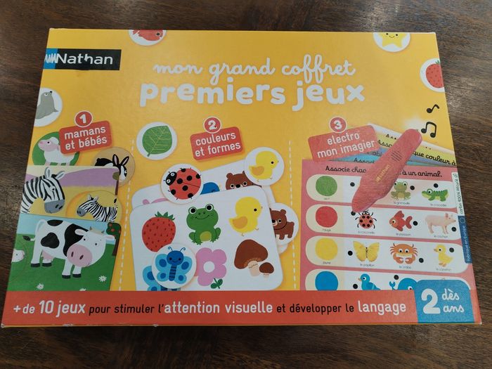 Mon grand coffret premiers jeux Nathan