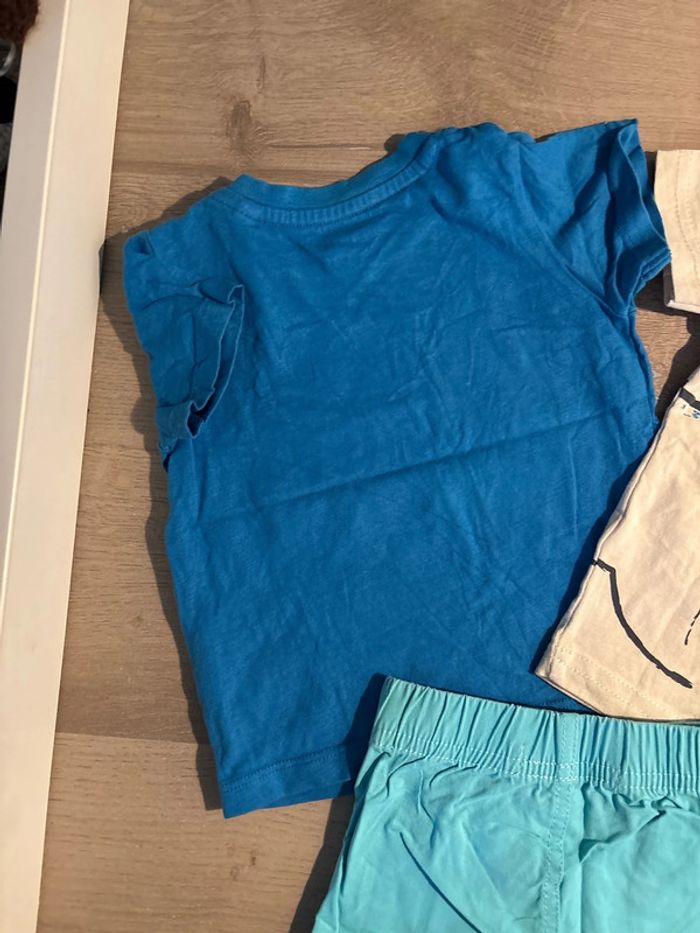 Ensemble short et 2 t-shirt assortis - photo numéro 8