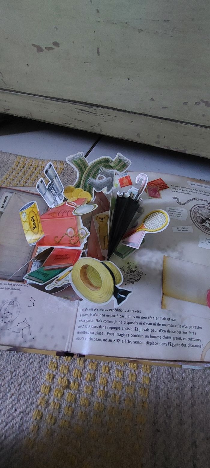 Livre Voyages à travers le
temps - Le journal de Robinson
Hermes - photo numéro 10