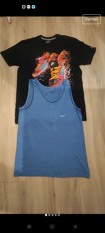 Lot de 2 t-shirts Nike taille m