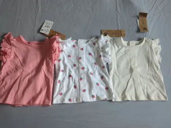 Lot 3 tee shirt neuf Kiabi 6 mois