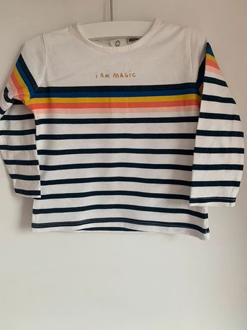 Tee shirt Marinière 18 mois