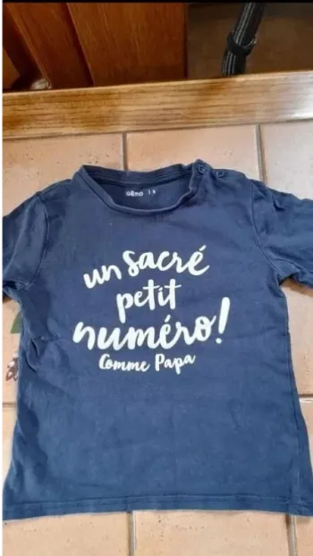 Lot 2 Tee-shirts ML 3 ans