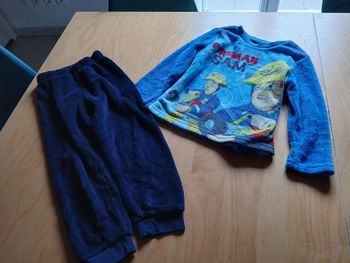 Pyjama épais sam le pompier 5 ans