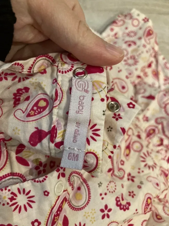 Tunique à motifs gemo 6 mois - photo numéro 4