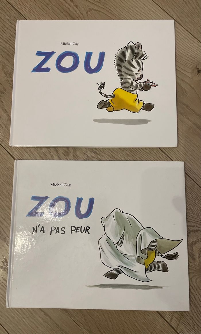 Lot 2 livres Zou