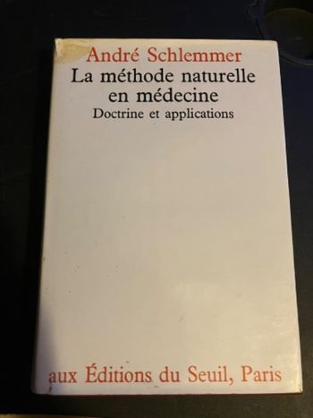 Livre méthode naturelle en médecine