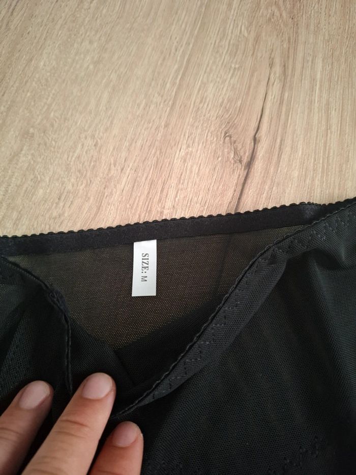 Brassière corset taille M neuf noir transparent - photo numéro 4