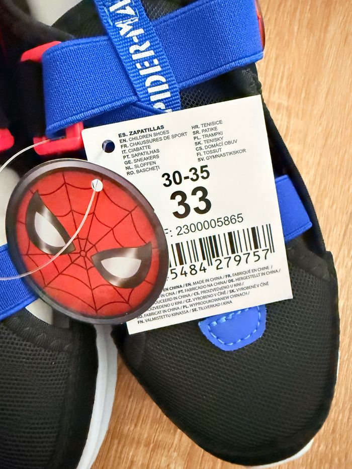 Basket, ouverte, Spiderman - photo numéro 7