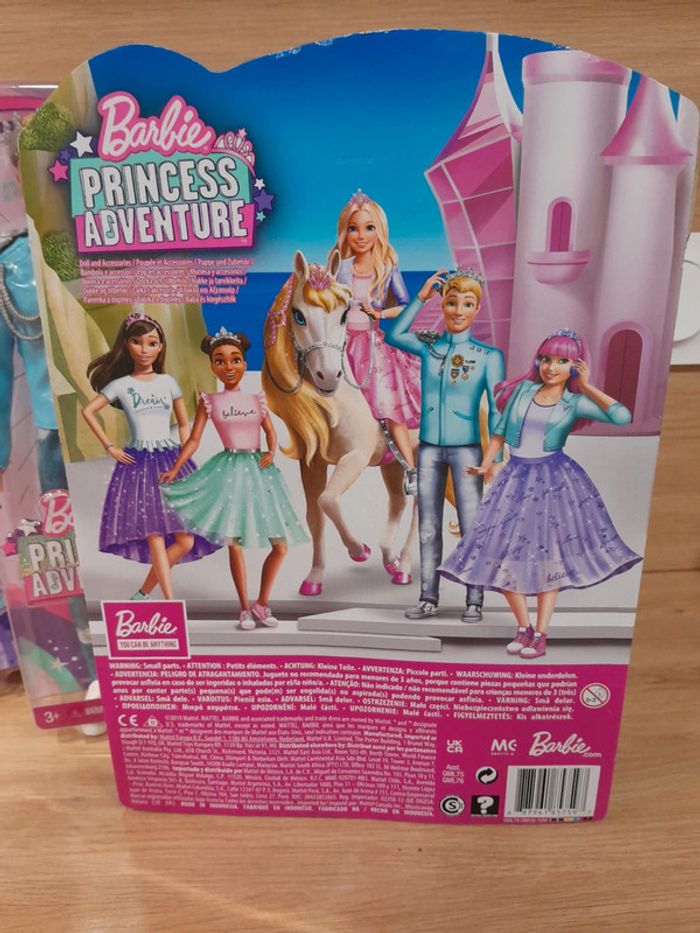 Lot barbie princess adventure - photo numéro 3