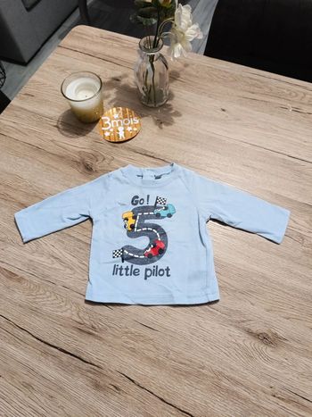 T-shirt 3 mois