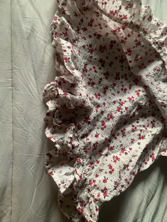 Jupe short fleuri - photo numéro 2