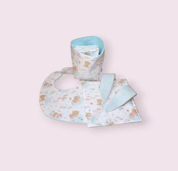 ensemble bébé en coton doublé d'éponge bambou, cadeau de naissance, kit naissance