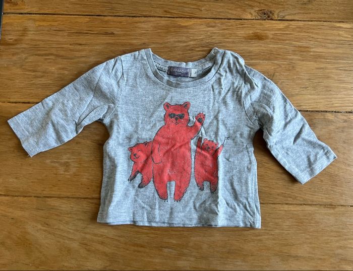 T-shirt ML Canada House 3 mois - photo numéro 2