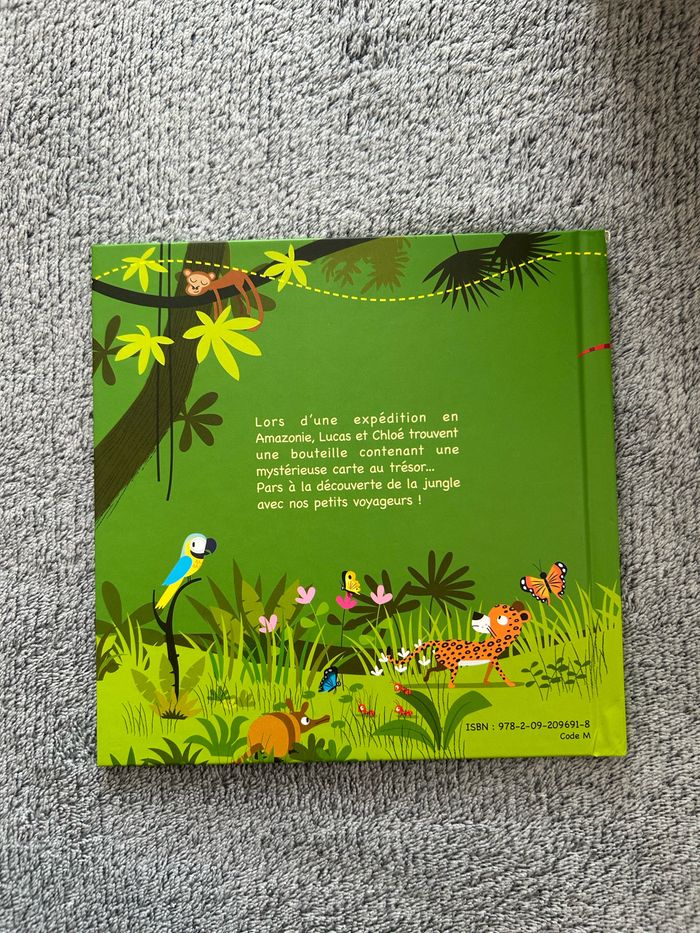 Livre McDo « Le trésor de la jungle » Livre en très bon état juste abîmé à l’extérieur  Collection 2014 - photo numéro 2