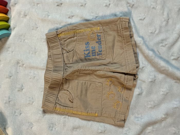 short beige taille élastique naissance influx - photo numéro 3