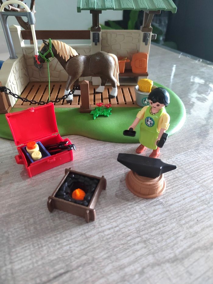 Station de lavage pour chevaux Playmobil - photo numéro 2
