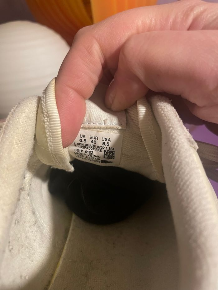 Basket Lacoste femme - photo numéro 3