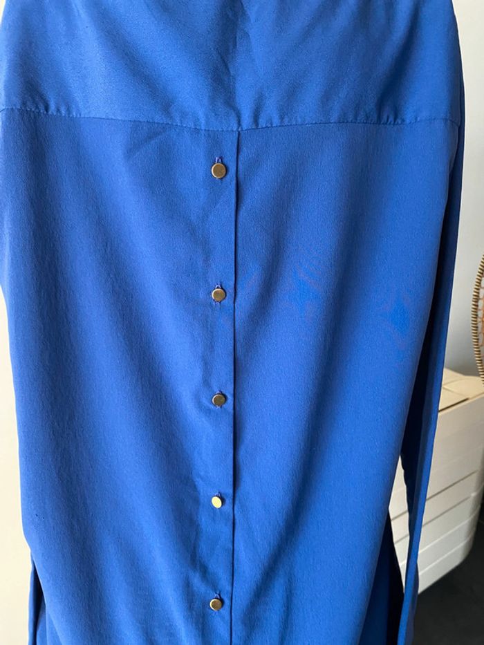 Blouse Zara bleu roi taille 36 - photo numéro 5