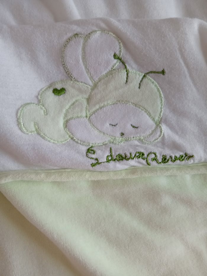 Nid d'ange vert et blanc - photo numéro 2