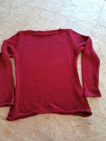 Pull rouge t 38/40