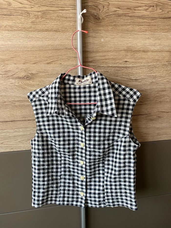 Chemise sans manches taille 36