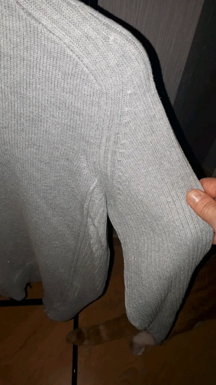 Pull gris Celio - photo numéro 4