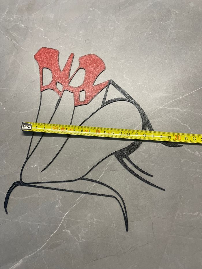 Art Mural Talons Rouge - photo numéro 5