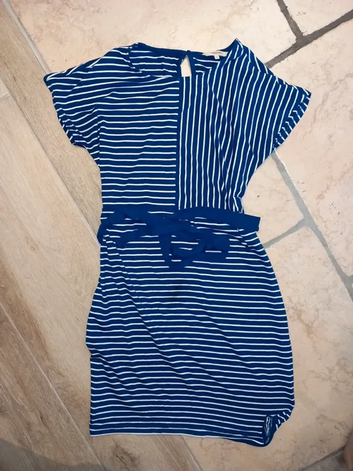 Robe grossesse marinière noppies S - photo numéro 2