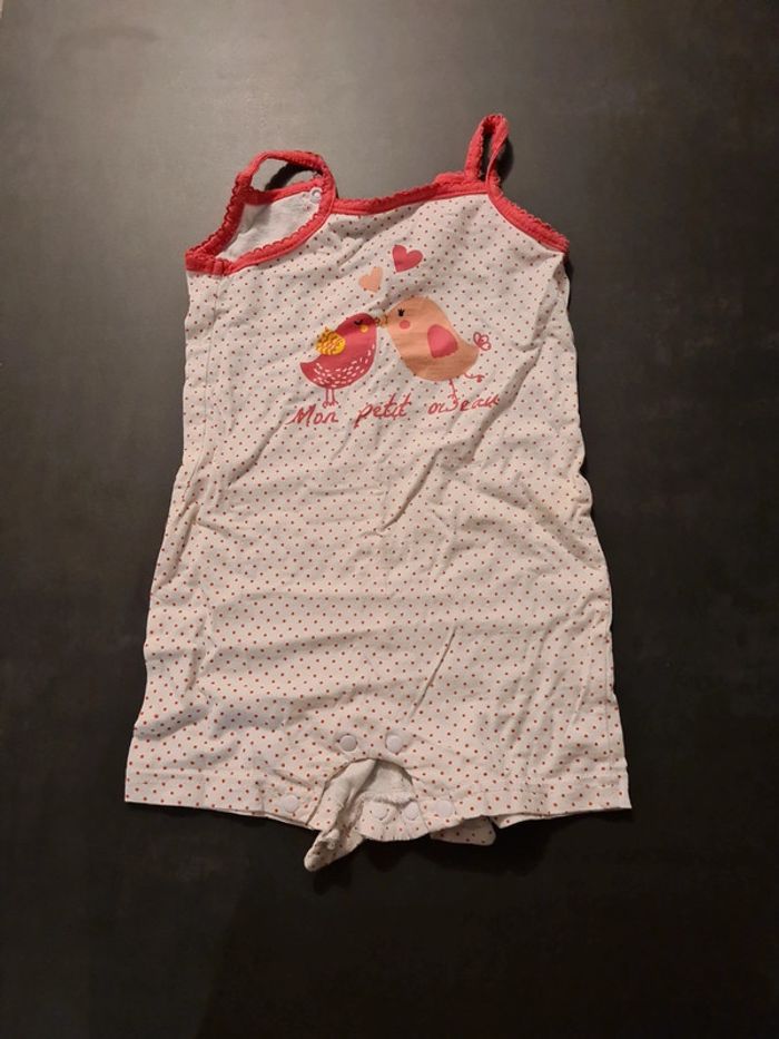 Lot 3 combinaisons shorts 6 mois - photo numéro 4