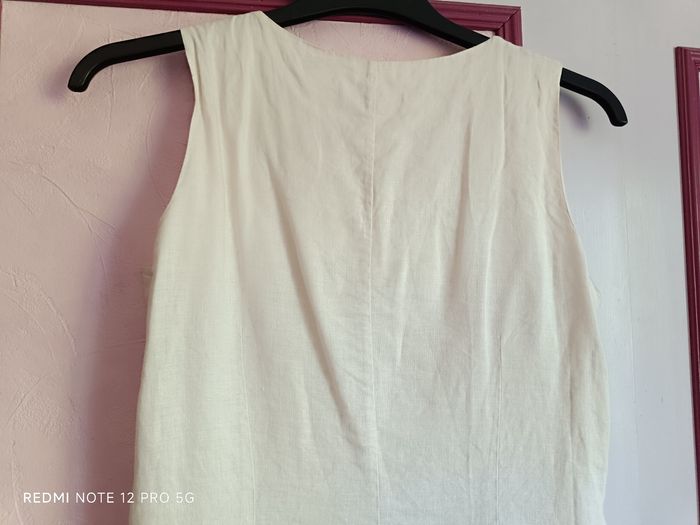 Robe écru Armand Thiery 100% lin T.38 - photo numéro 6