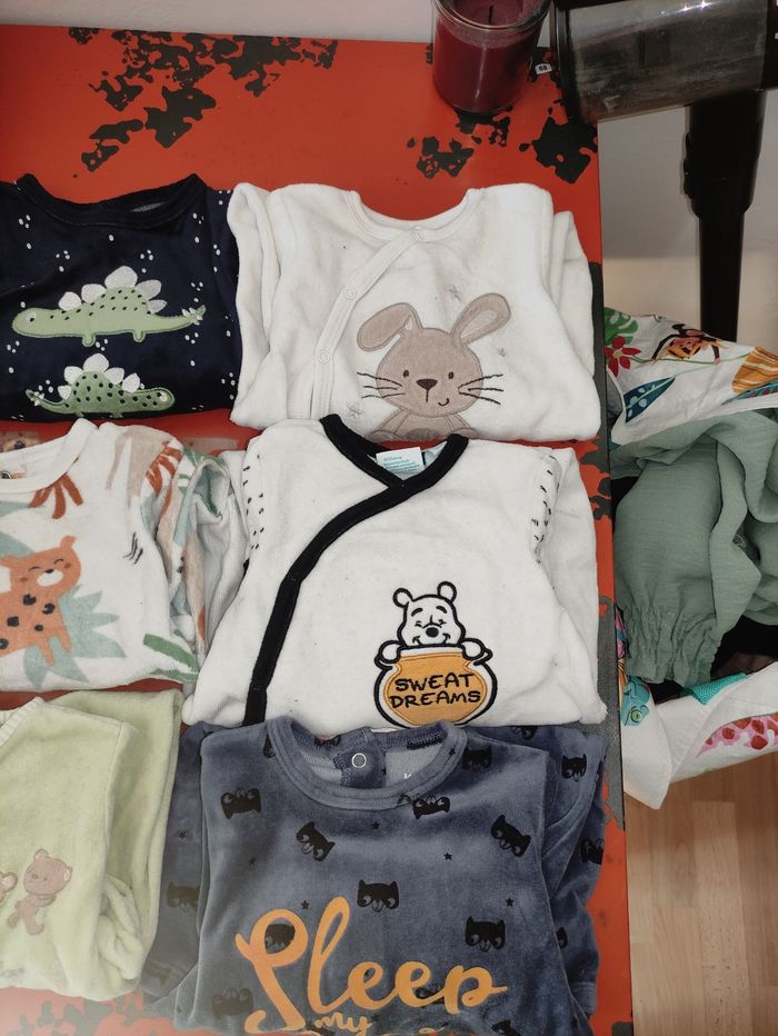 Lot pyjamas polaire - photo numéro 2