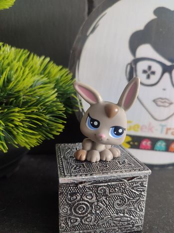 Lps0861 My Littlest Petshop Pet Shop LPS Hasbro Authentic bunny Lapin 1333