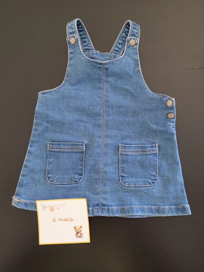 Lot robes & combishorts été fille 6 mois - photo numéro 4