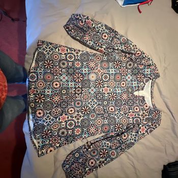 Blouse fleurie