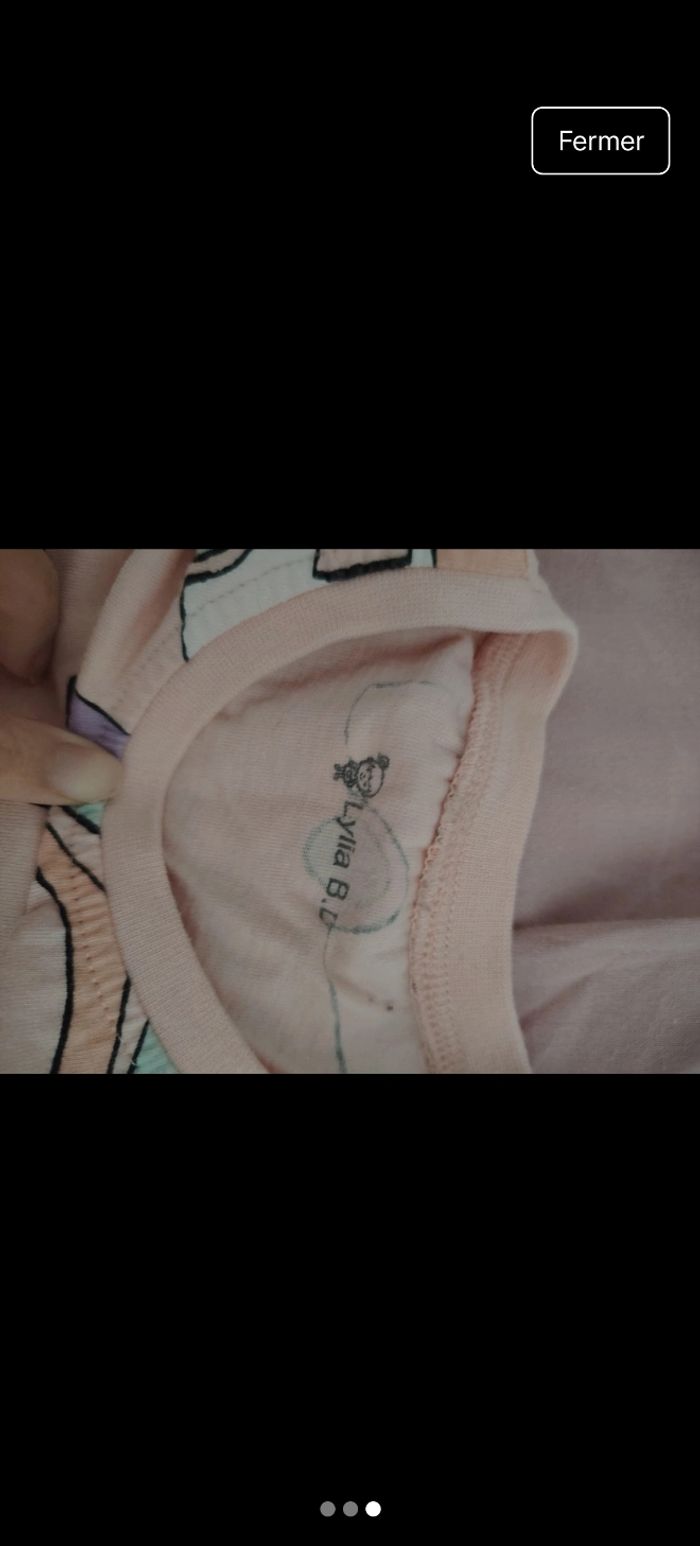 T-shirt voiture rose - photo numéro 3