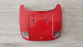 Capot avant seul pièce détachée miniature Burago Bburago Ferrari f40 1/18 1/18e 1/18eme #B12