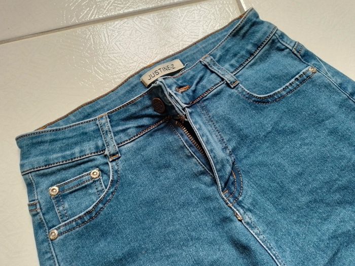 Short femme simili jeans - photo numéro 12