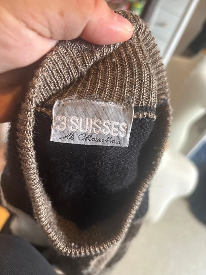 Pull à col haut taille 38/40 marque 3suisses - photo numéro 4